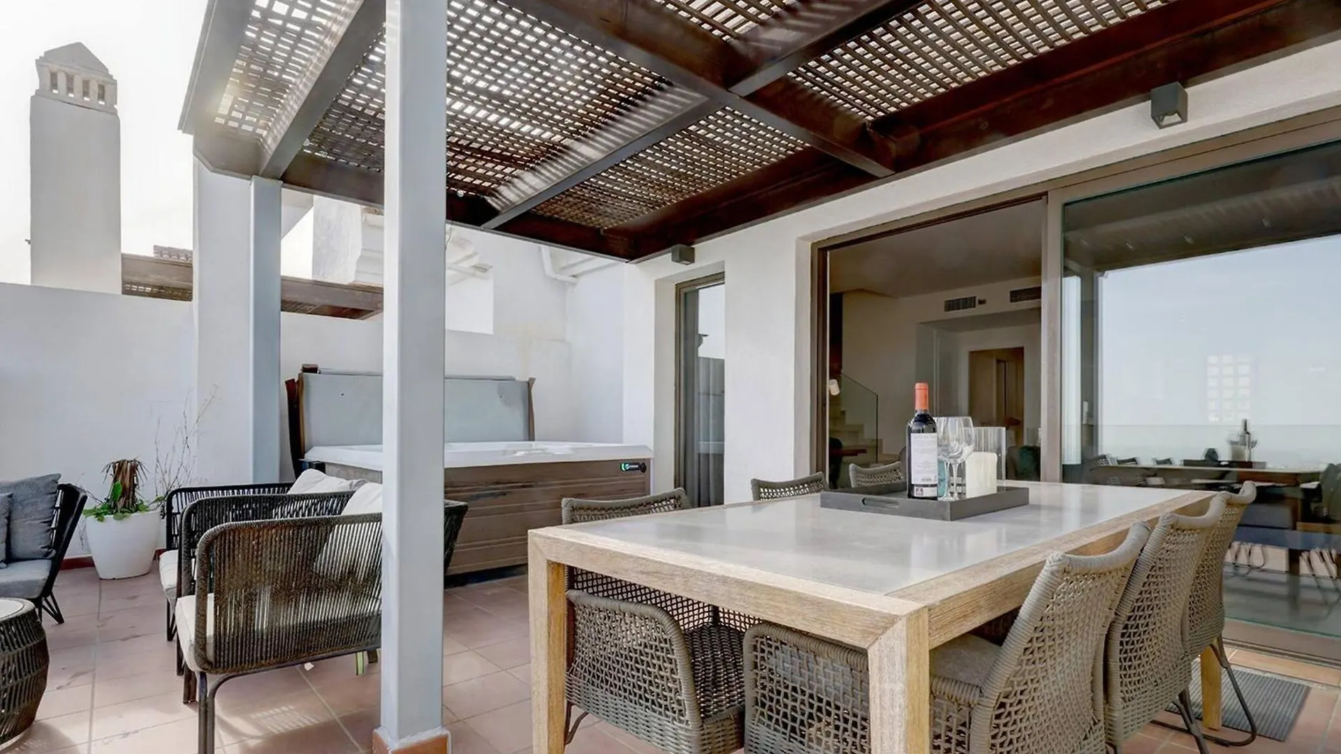 102 La Cala Hills Club 2 Bed Duplex Penthouse Sea Views And Hot Tub For Hire 35Eur Per Night 0*, La Cala De Mijas Espagne